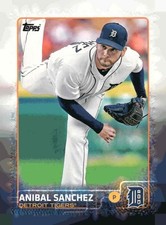 2015 Topps Detroit Tigers #119 Anibal Sanchez