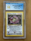 TEAM ROCKET’S MEOWTH Pokemon Card WOTC Black Star Promo - #18 - CGC 10 PRISTINE
