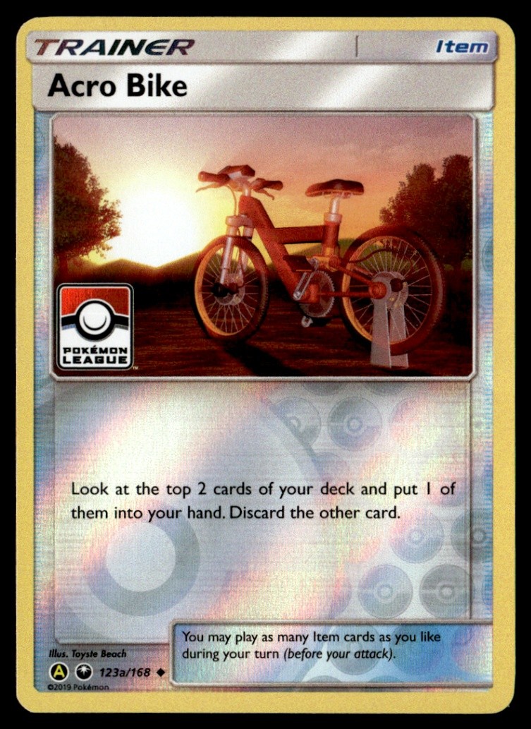 Acro Bike - 123a/168 (Pokemon League) Promo Reverse Holo Pokemon TCG
