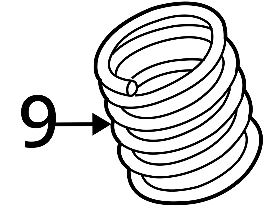 Se adapta a Ford Mercury Escape Mariner 2009-2012 resorte - trasero 9L8Z5560D - nuevo OEM Foto 4 de 4