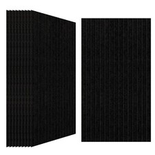 10PCS Professional Acoustic Wall Panels 47"x24" Sound Proof Foam Panel PET Fiber