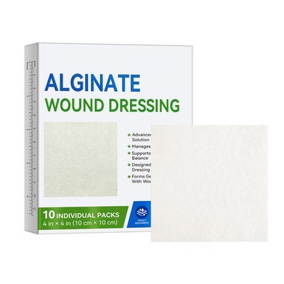 10er-Pack Premier Medical Plus Silber-Calcium-Alginat-Wundpflege