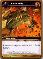 2006 Knock Away 20 Uncommon World of Warcraft WOW TCG CCG