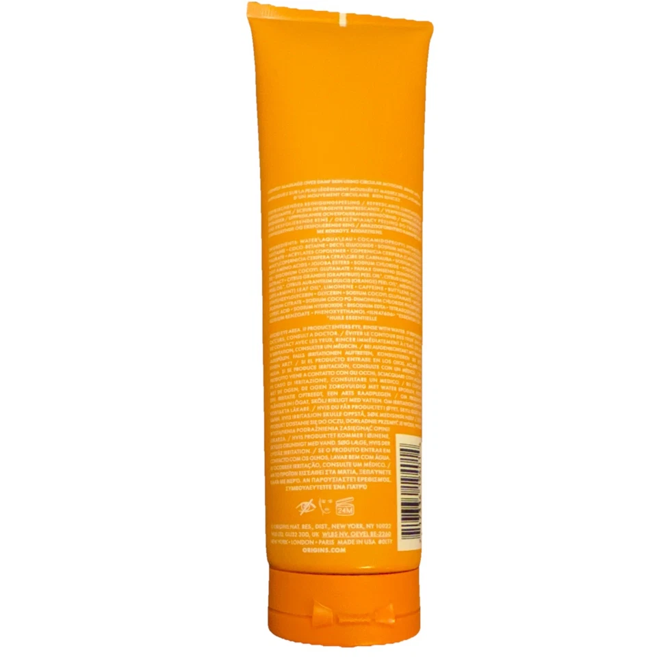 Limpiador Exfoliante Refrescante Origins Ginzing Unisex 5 fl oz/150 ml TOTALMENTE NUEVO Foto 2 de 2