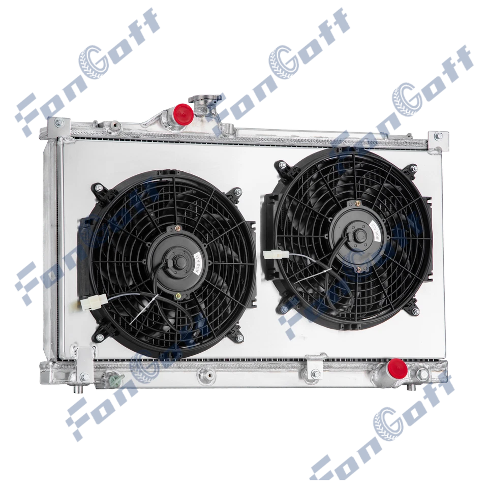 Ventola radiatore Shroud 3 file per 99-05 Lexus IS200 IS300 2.0L 3.0L benzina MT - Immagine 2 di 4