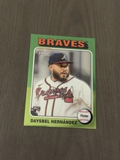 2024 Topps Heritage Rookies High Number Chrome /699 DAYSBEL HERNANDEZ Rookie RC
