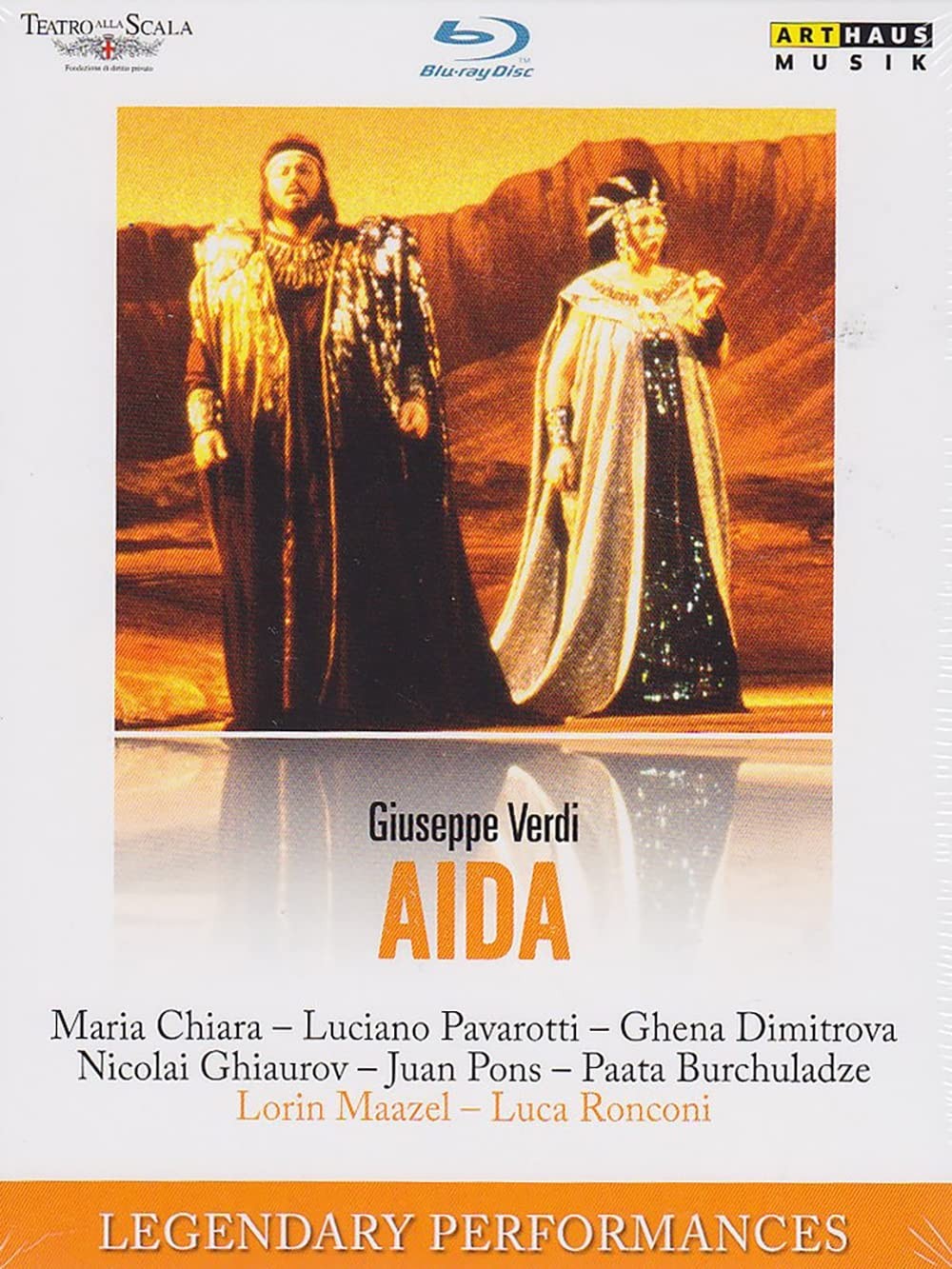 Orchestra and Chorus of Teat Aida [blu-Ray] Blu-Ray 109087 NEW