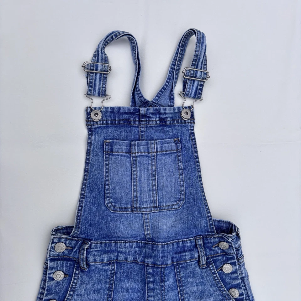 Mono vaquero Jordache vintage años 90 juvenil M 7-8 azul Jean baberos boho años 90 Foto 3 de 4