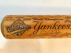 1996 W.S. NY YANKEES HEAVY HITTER CARVED BASEBALL BAT #258/5000.  NM — photo 1