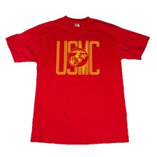 Vintage USMC Marine Corps T-Shirt Made in USA Men’s Size Large Murina