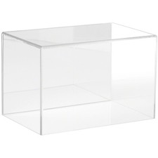 Plymor Brand Acrylic Display Case with No Base Mirrored , 9" W x 6" D x 6" H