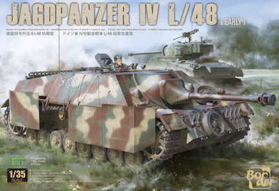 Border Models BT-016 1/35 Jagdpanzer IV L48 Early Model Tank Kit