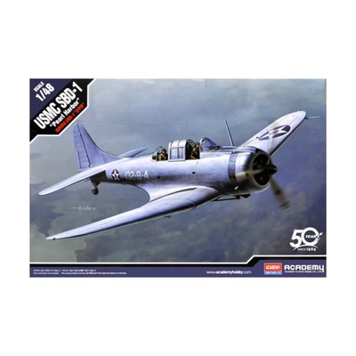 Academy Hobby Model Kit USMC SBD-1 ''Pearl Harbor'' SW (New)