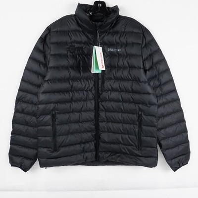 Marmot Highlander Down Lightweight Puffer Jacket In Black - Men's Size Large