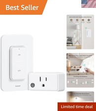 Remote Control Outlet Wireless Wall Switch, 2...