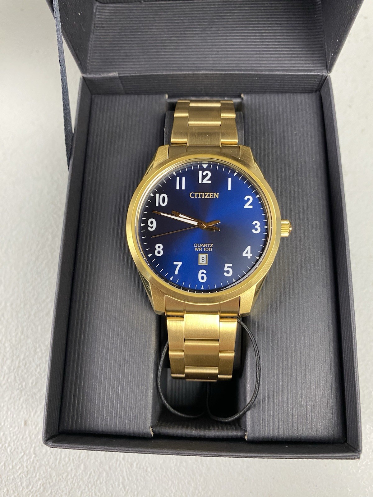 Citizen Men's Blue Dial Quartz Watch BL1039-59L Brand New Unworn