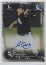 2016 Bowman Chrome Prospects Refractor 30/499 Jordan Stephens #BCAP-JOS Auto s3g