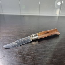 OPINEL France N. 8 - Coltello Pieghevole Vintage Anni '80 Legno e Acciaio INOX