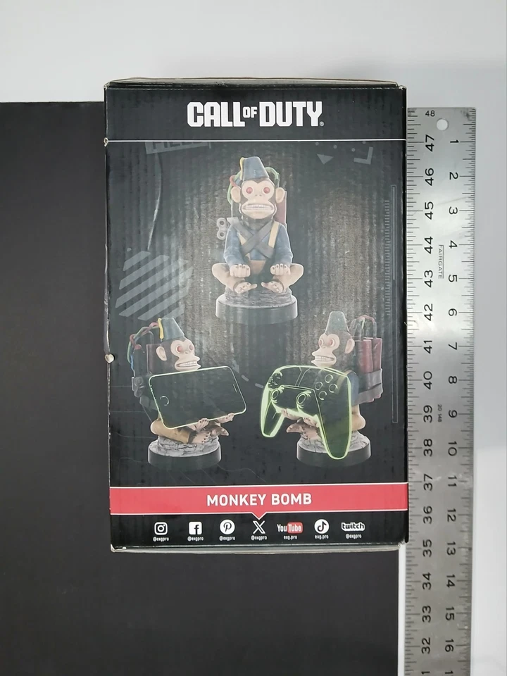 Original Cable Guys Call of Duty Zombies Monkey Bomb Controller/Phone Holder - Image 2 of 2