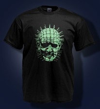 Halloween T-shirt - Hellraiser Inspired - Glow in the Dark - Vintage Horror Film