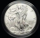 2016 Uncirculated American Silver Eagle One Dollar Coin -with Box and COA