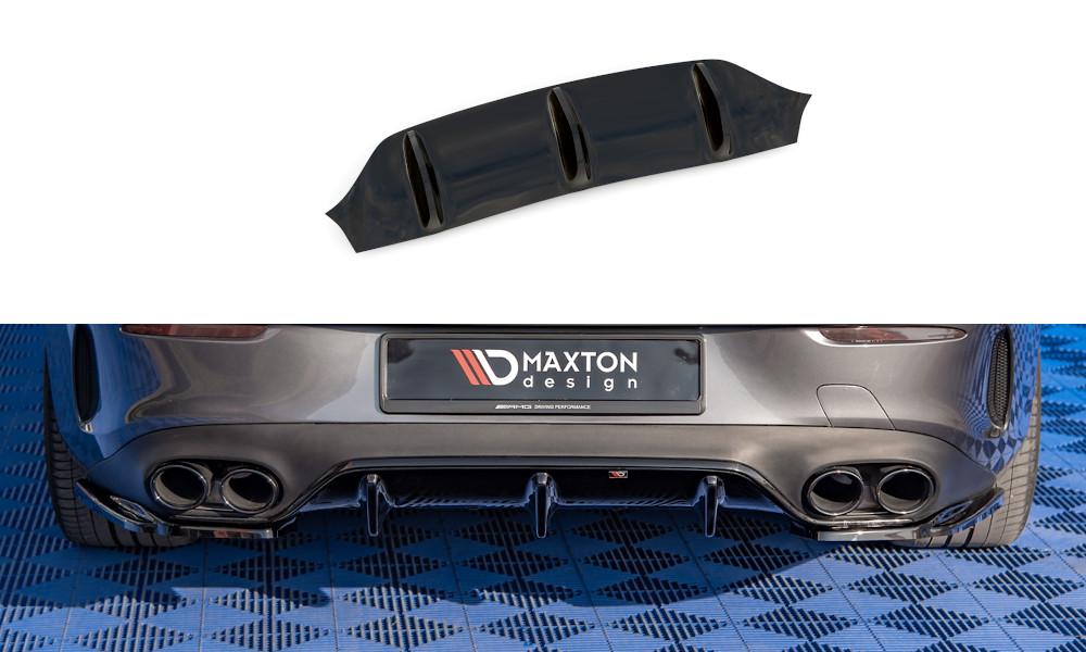 Diffuseur Maxton complet avec dérives sportives pour Mercedes E53 AMG C238