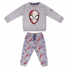 Marvel Spider-Man Tuta Sportiva Per Bambini Grigio Taglia 104