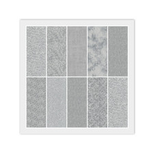 Gray JELLY ROLL: 20 2 1/2" x 44" Strips, 100 Quilting Cotton Fabric, 2 Dups