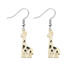 Giraffe Earrings Cute Giraffe Gift Giraffe Animal Earrings Jewelry for Lucky Gir