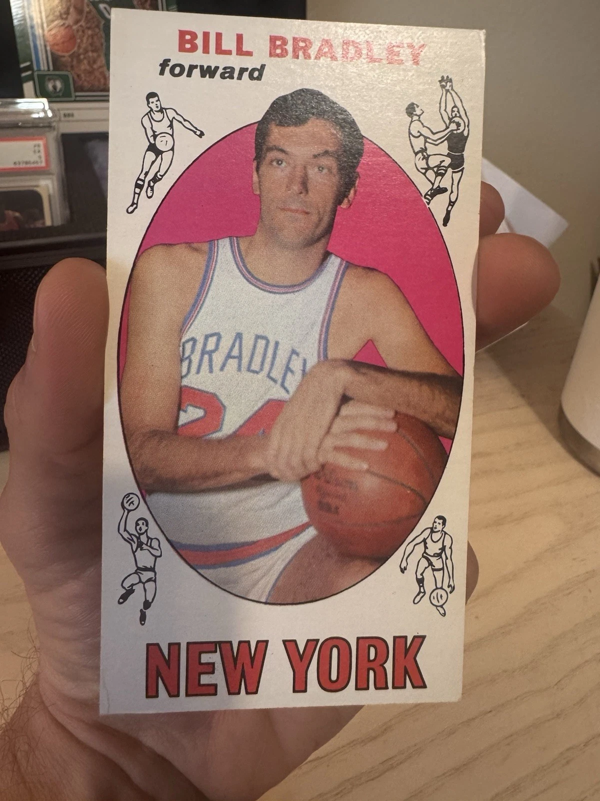 Bill Bradley trading card