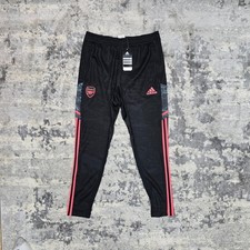 Image of Adidas Arsenal 22/23 EU Training Pants Trousers Carbon/Black | HC1249