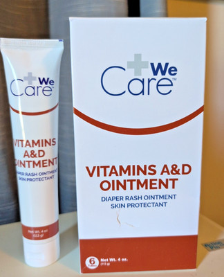 Dynarex Vitamins A D Ointment 4 Ounce  Moisturizer for Dry Skin - One Each