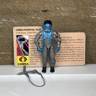 GI Joe Lamprey 1985 v1 COMPLETE Cobra Vintage Complete w/ Filecard