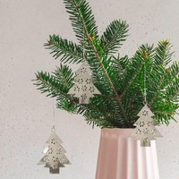 3 Set Weihnachtsdeko Christbaumschmuck MetallanhäNger Fensterdeko Eisen AnhäNger