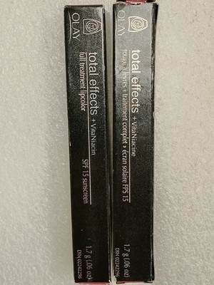Olay Total Effects Full Treatment Lip Color - Fresco # 180 SPF 15  -2 PACK