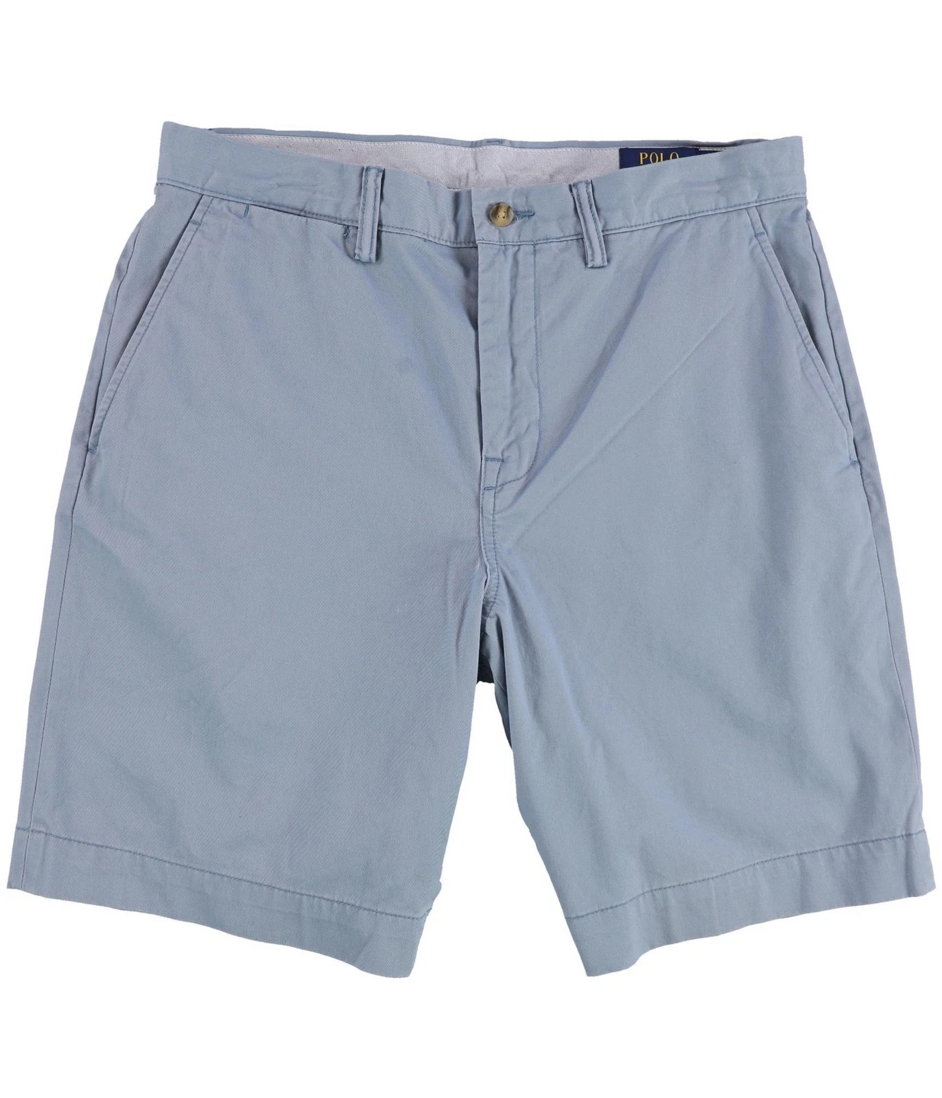 Ralph Lauren Mens Stretch Classic Fit Casual Chino Shorts, lightblue, 40