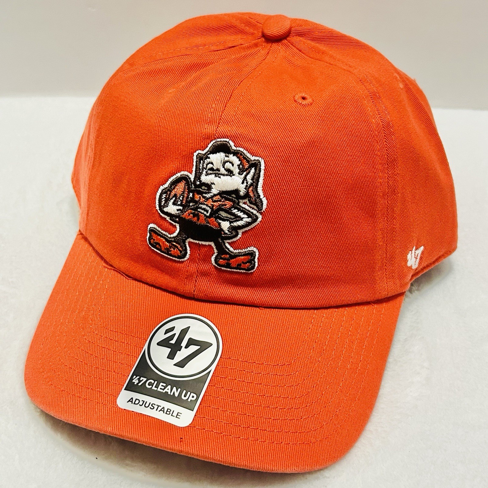 Cleveland Browns \'47 Brand Clean Up Brownie Elf Adjustable Hat 47 Brand Cleveland Browns  main image 2