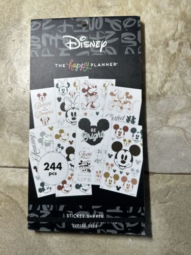 Happy Planner Disney Mickey & Minnie Mouse FARMHOUSE Big Value Pack Stickers 244 - Afbeelding 1 van 2