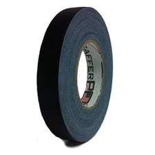 Gaffer Power Black Gaffer Tape - 1 Inch x 60 Yards - No Residue - MADE IN THE US