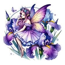 XXL 18X18 Car Sticker Spring Fairy Decal Weatherproof Vinyl Sticker