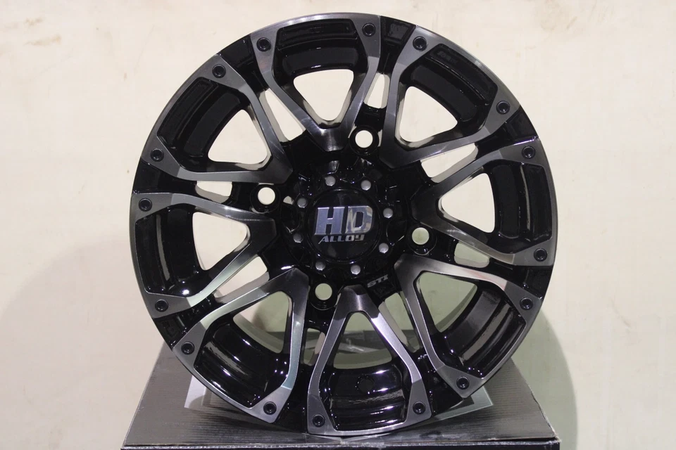 KAWASAKI TERYX  12" STI HD3 M ALUMINUM ATV WHEELS ( SET 4 ) KAWL8 - Image 3 of 3