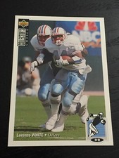 1994 Collector's Choice LORENZO WHITE #75 football card MSU / Houston Oilers F1