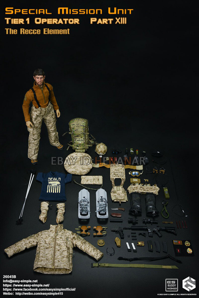 1/6フィギュアSpecialMissionUnit Easysimple Easy & Simple (26030C) 1/6 Scale Special Mission Unit Part X
