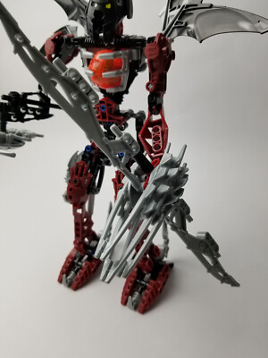 LEGO Bionicle 8953 Makuta Icarax Complete Warrior Kraakhan