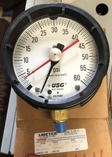 Ametek 1980 155008 100 PSI Size 4 1/2, 1/4 ANPT LM.