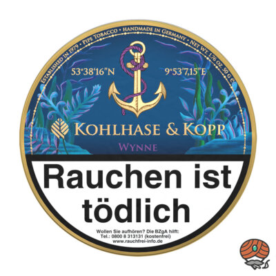 Kohlhase & Kopp WYNNE Pfeifentabak 50g Dose Caribbean Blue