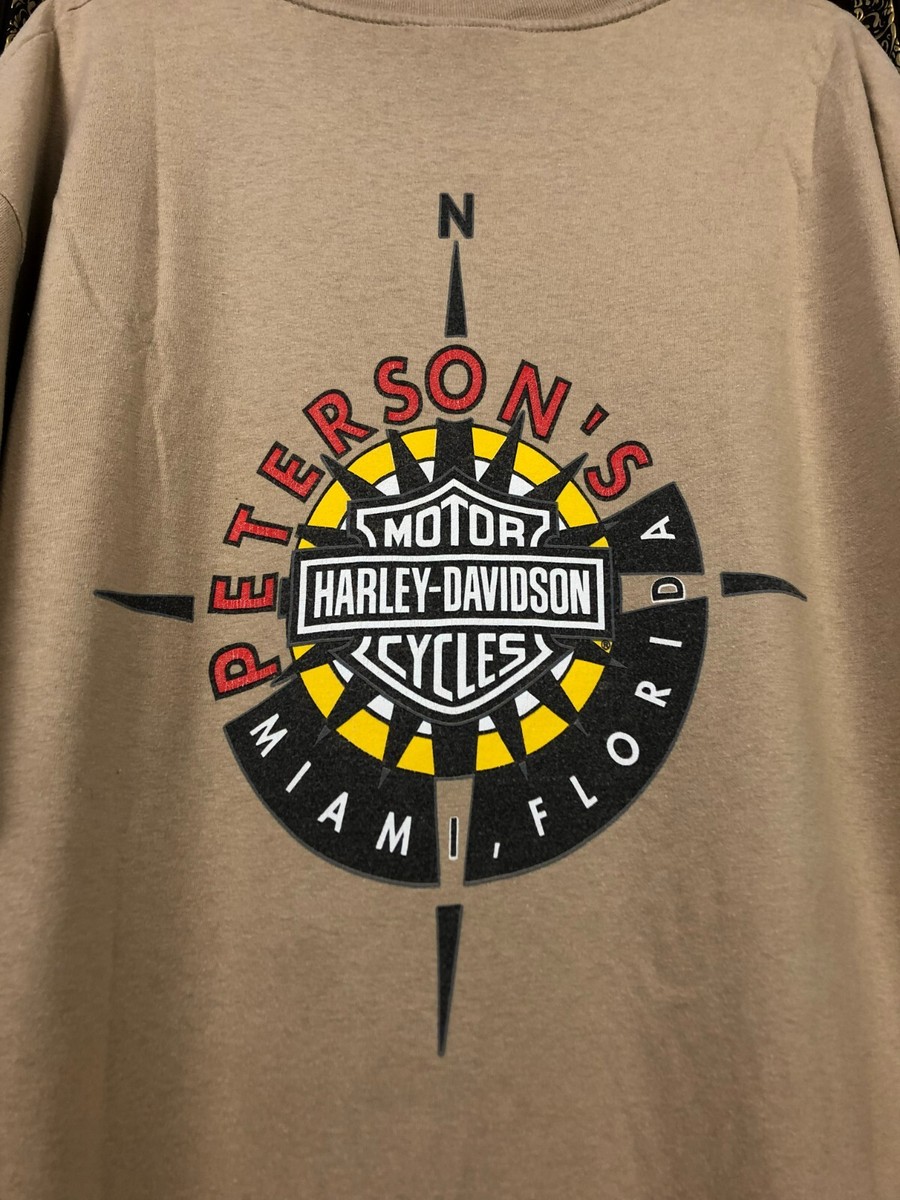 Harley-Davidson 95周年記念 vintage長袖シャツ メンズ