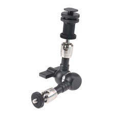 Stainless Steel 7" Articulating Magic Arm Bracket for Camera Light LCD Monitor
