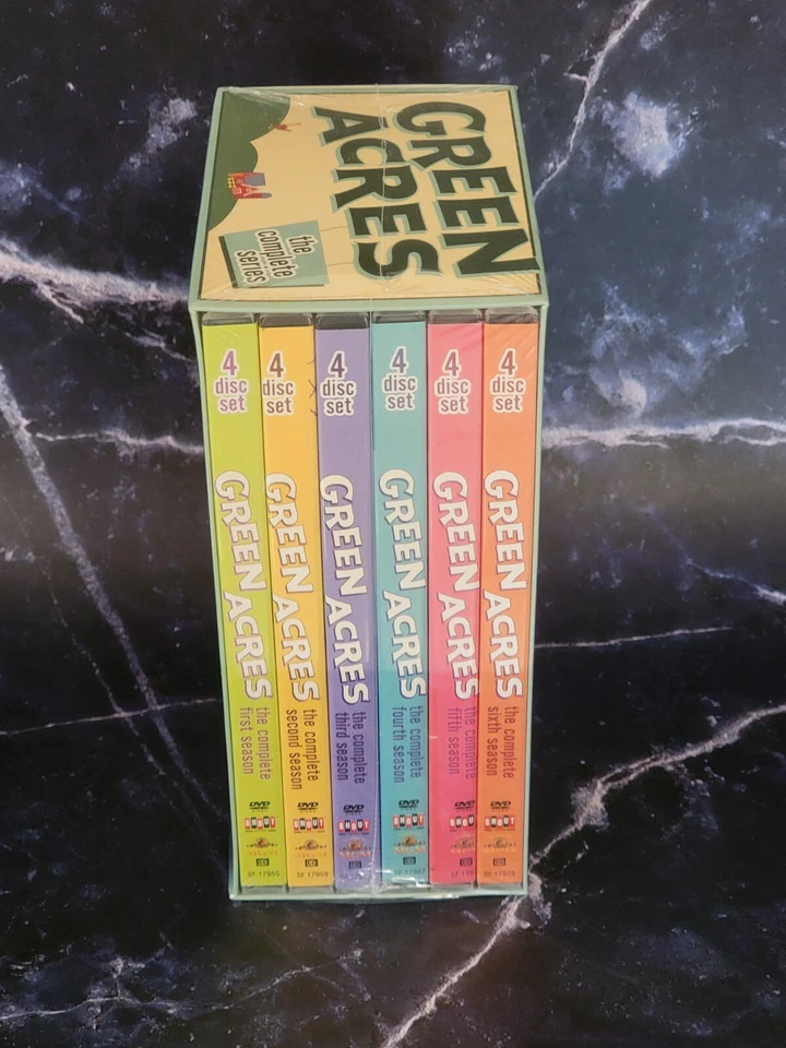 Green Acres: The Complete Series Seasons 1-6 (DVD 24-Disc Box Set) New & Sealed - Image 2 of 3