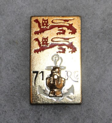 insigne du 71e régiment de génie de Oissel, 71e RG. | eBay